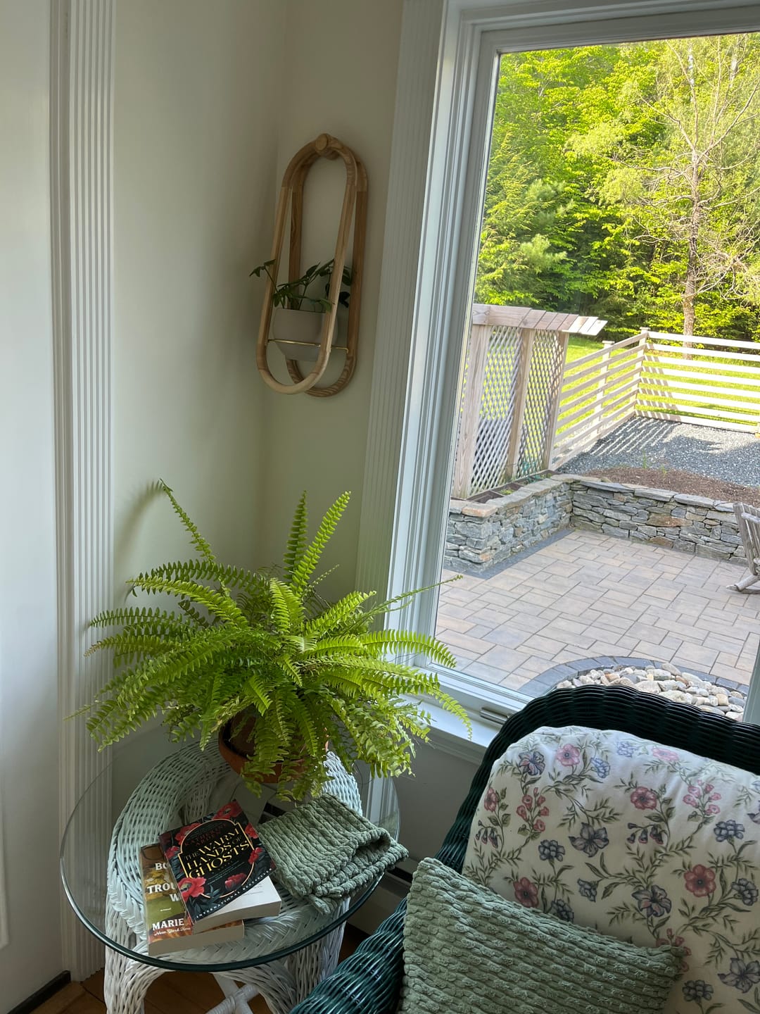 Customer photo review of Frame Wall Planter + Pot