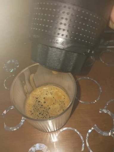 Customer photo review of Caffettiera Portatile - MokaElite