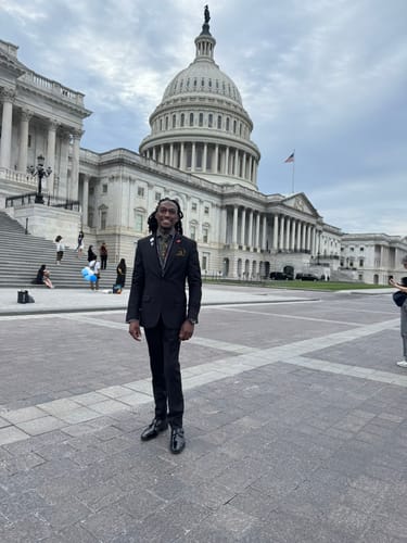 Customer photo review of Barry.Wang Dark Green Tie Yellow Floral Silk Mens Ties Pocket Square Cufflinks Set