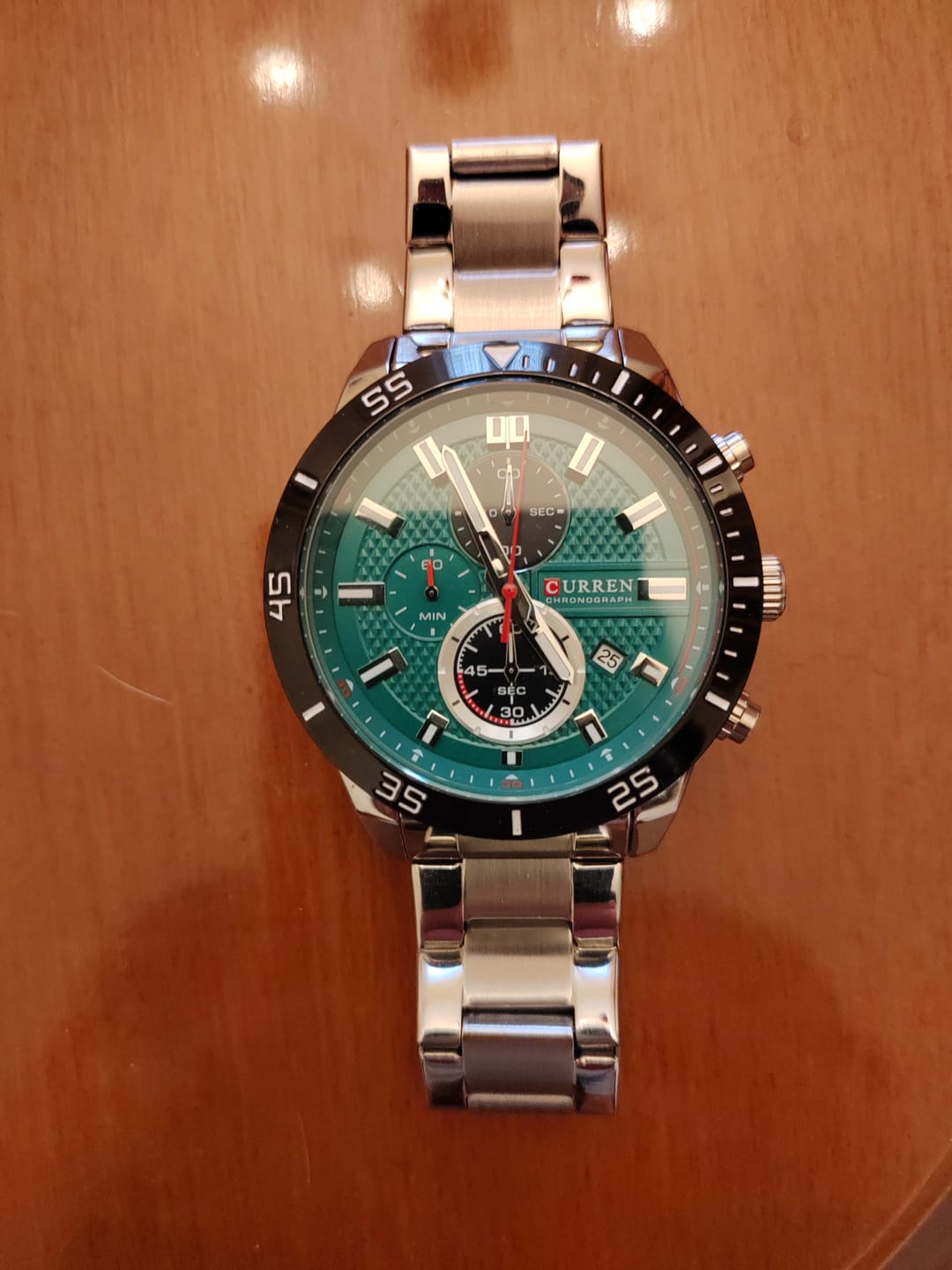 Customer photo review of Curren Berna® orologio uomo acciaio