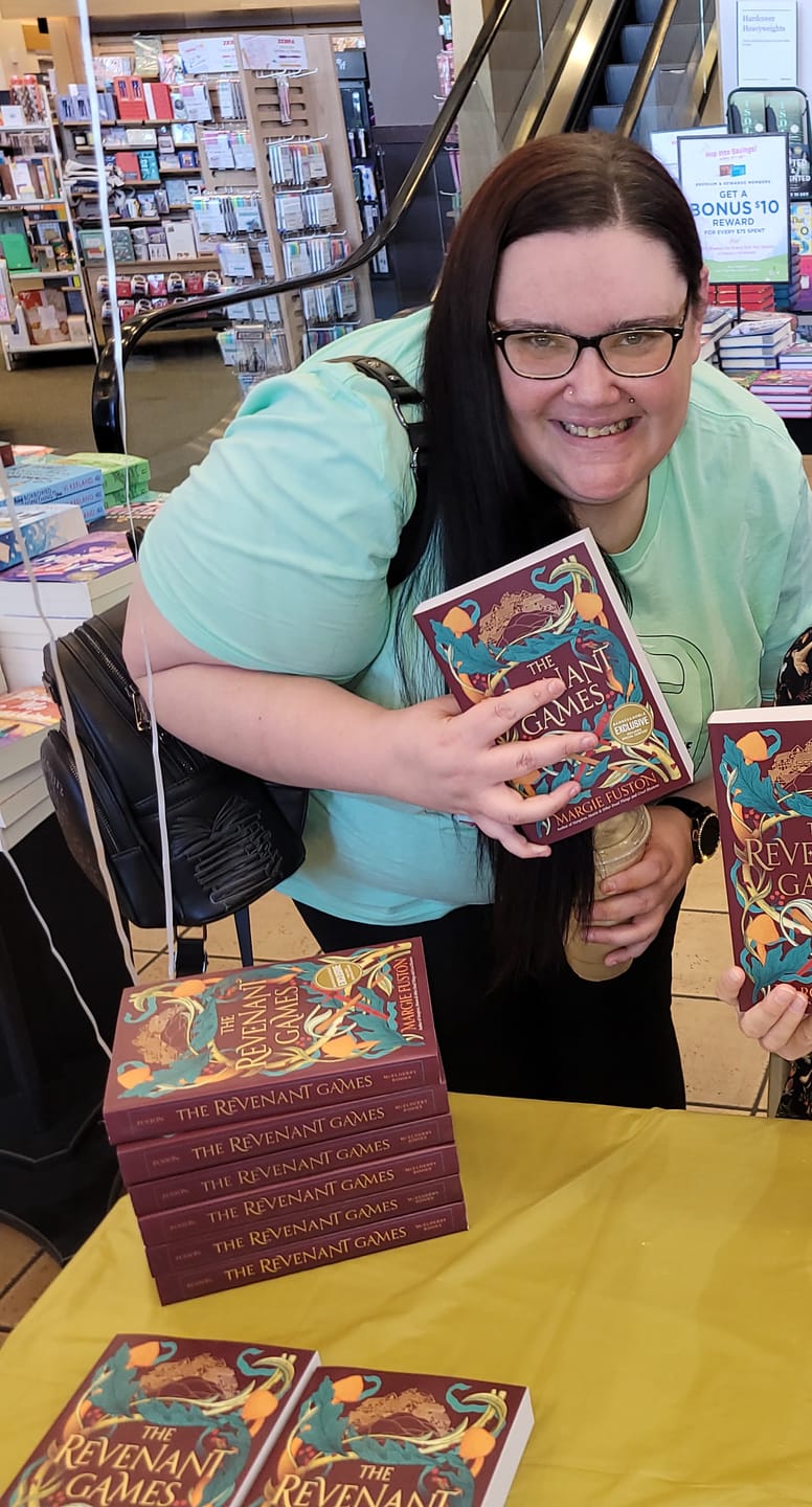 Customer photo review of Book Lovers Monthly T-Shirt Club