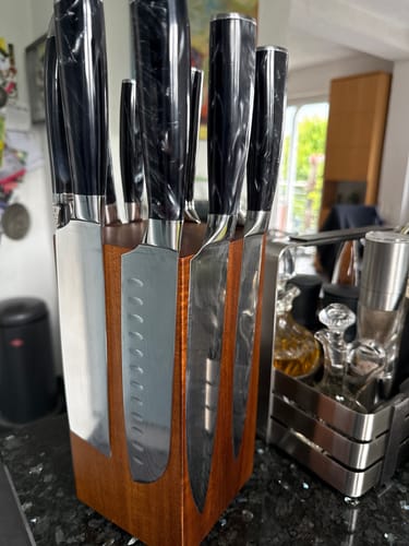 Customer photo review of Kuro Messerset Premium 8-teilig