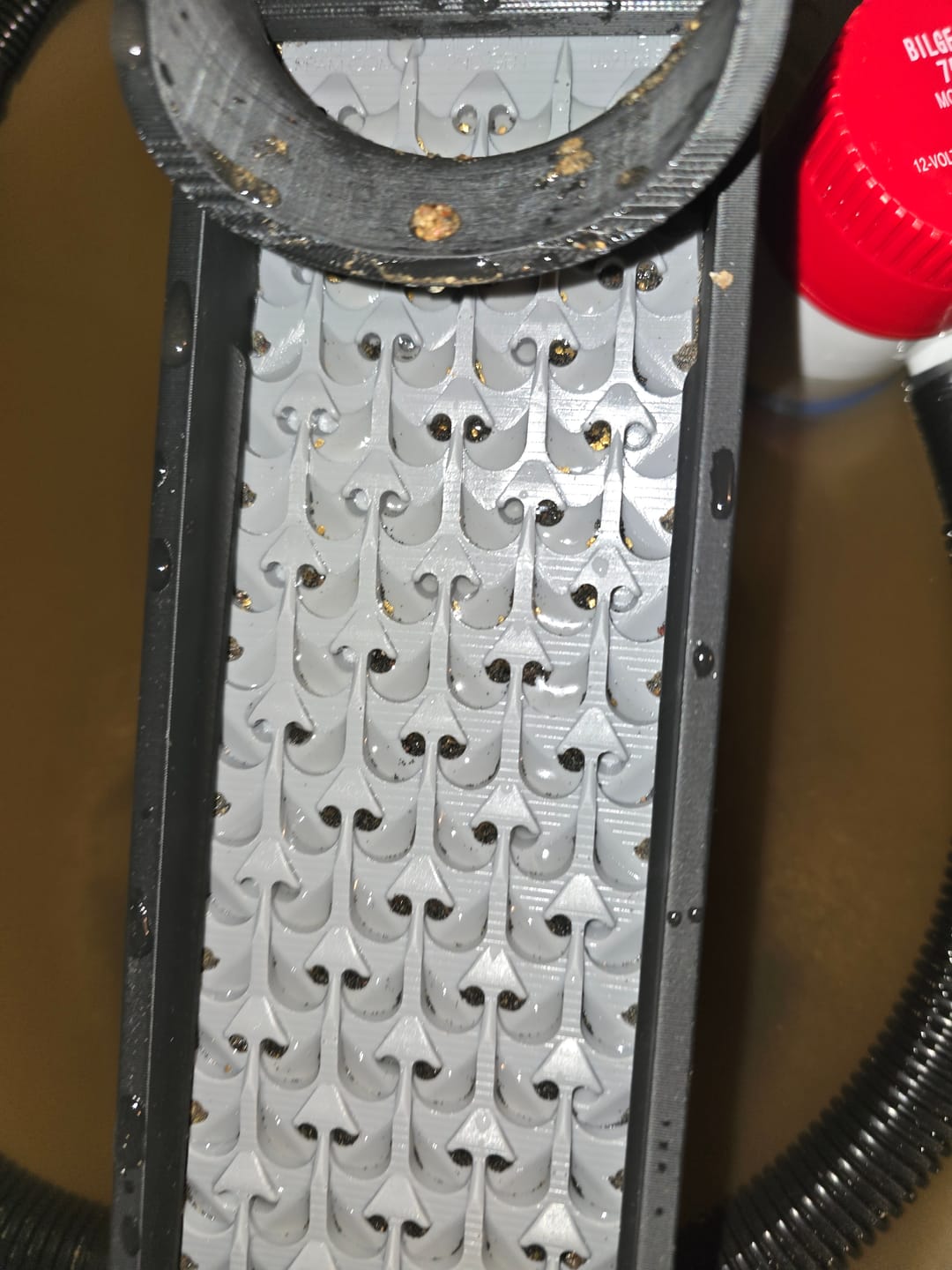 Customer photo review of Clean-Up Buddy 12Volt Kit - (500gph)