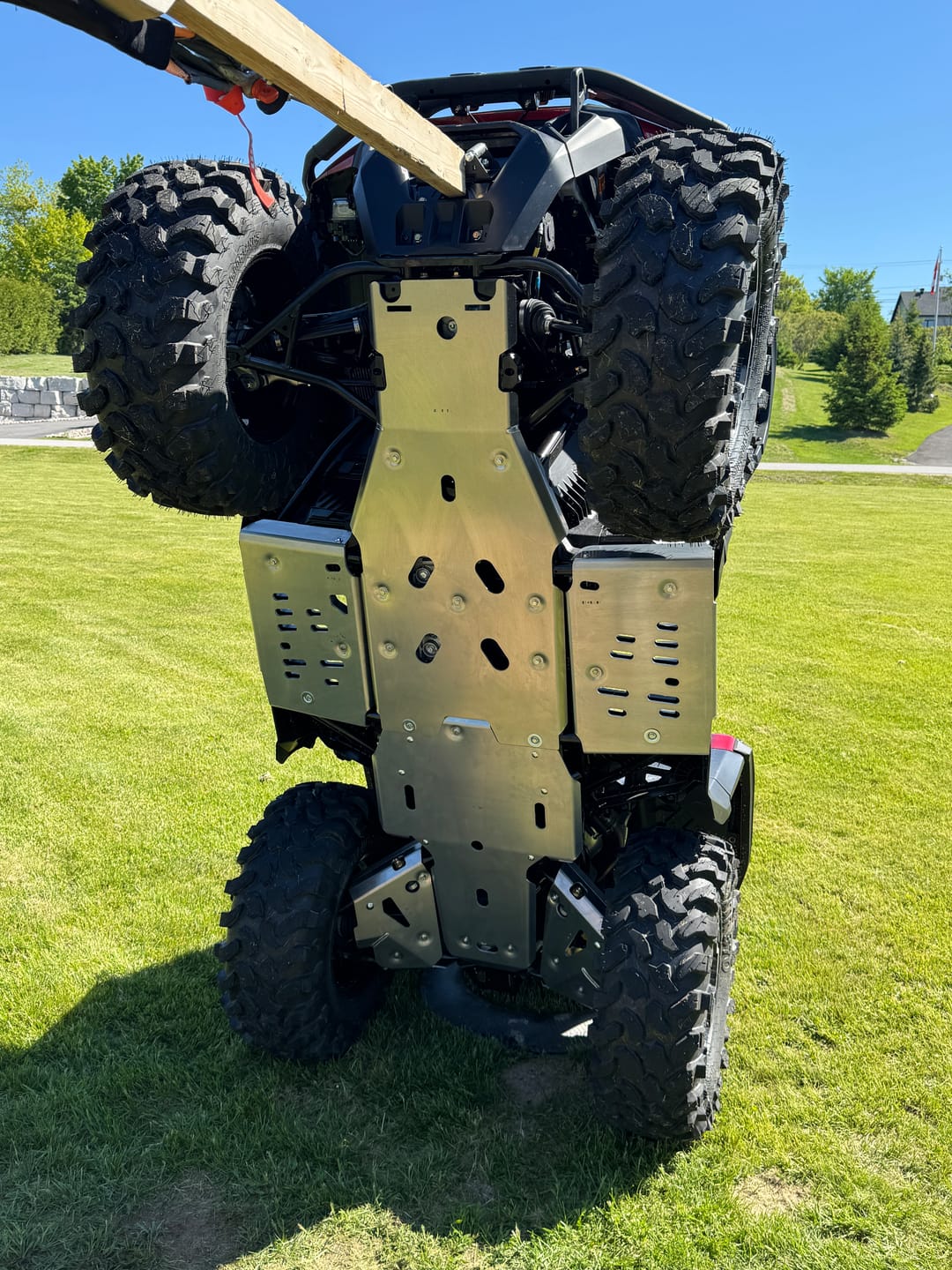 Customer photo review of Full Skid Plate Kit — Can-Am Outlander MAX 850/1000R (2025+)