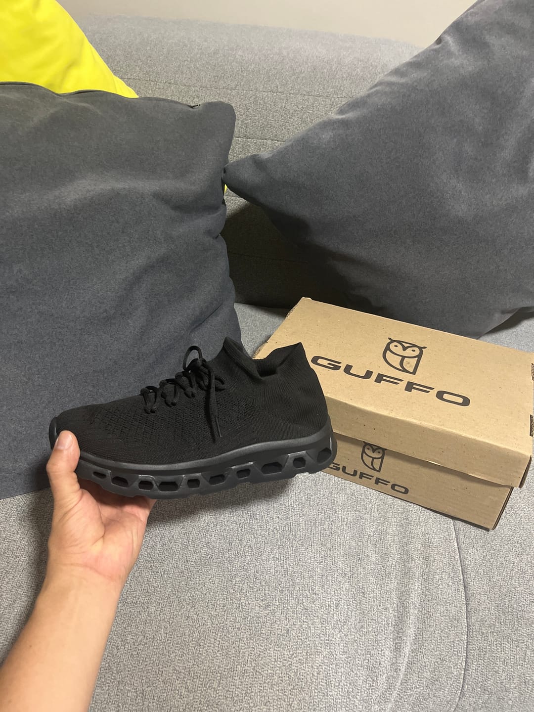 Customer photo review of GUFFO NOVA | Tenis ergonómicos de alto confort