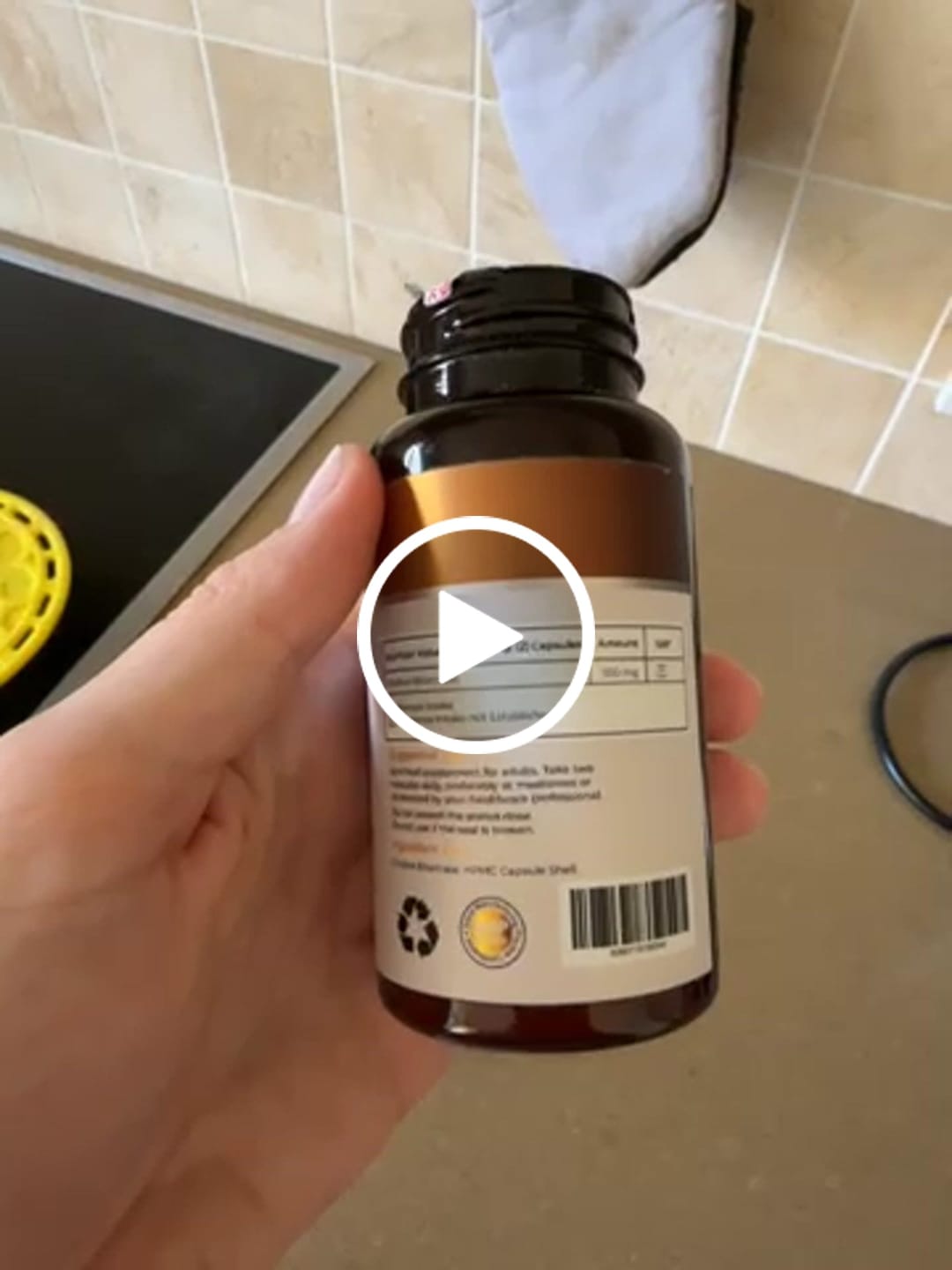 Customer video review of The Choline Capsule