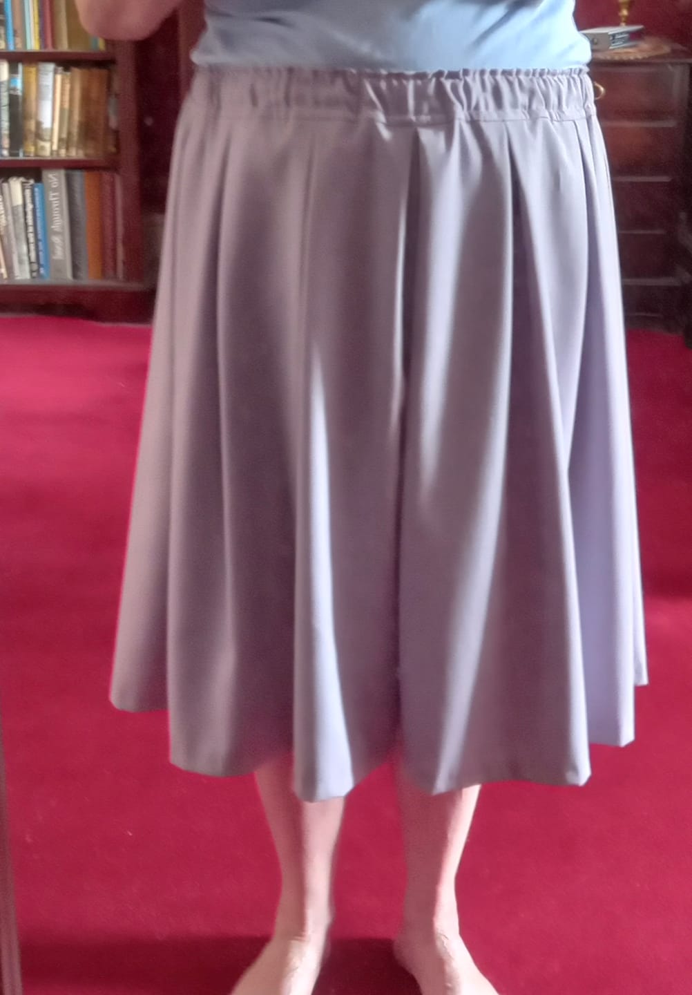 Customer photo review of Plain Bamboo Linen Blend Fabric