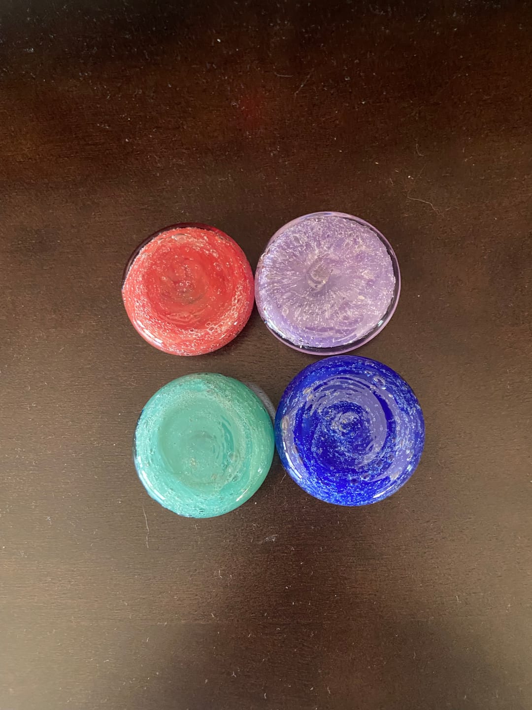 Customer photo review of Soul Stones with Infused Cremation Ashes