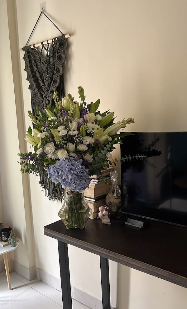 Customer photo review of Blue Gardenia