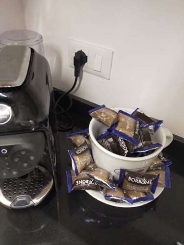 Customer photo review of Caffè Borbone 100 capsule Borbone Blu Don Carlo, Compatibili con Lavazza a Modo Mio