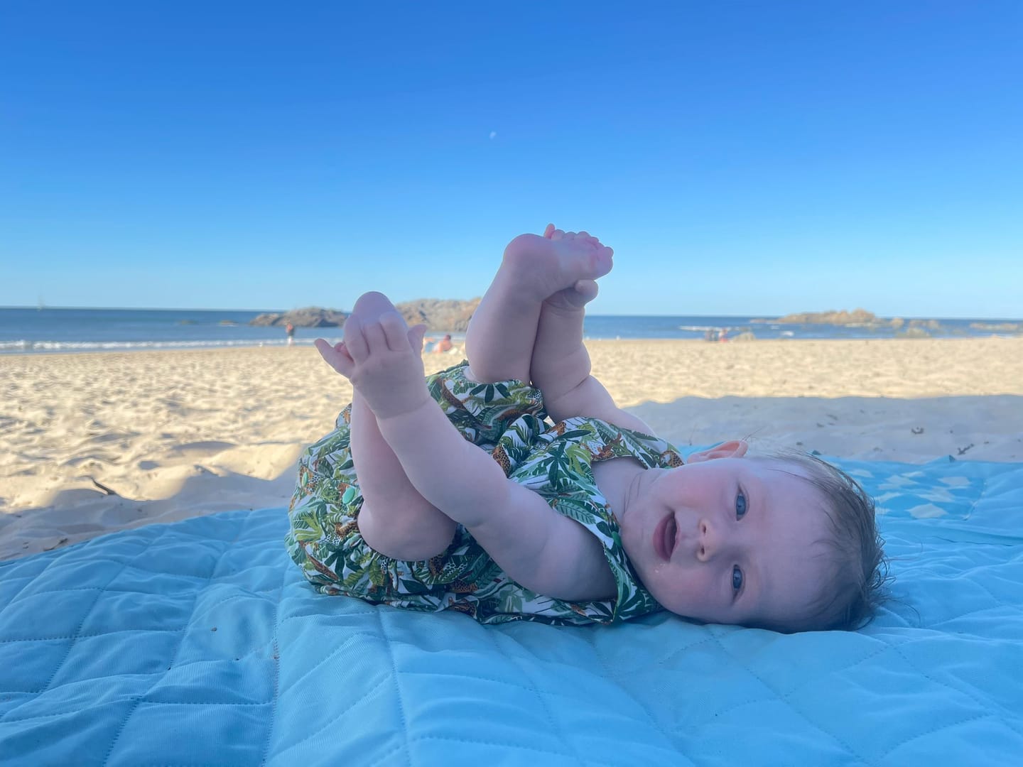 Customer photo review of Jungle Leopards Rose & Hubble Cotton Poplin Fabric