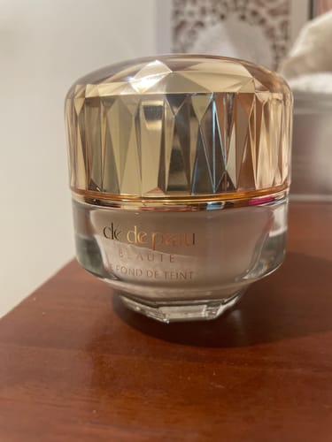 Customer photo review of 資生堂 肌膚之鑰 精質光采粉底乳霜 00號 30g