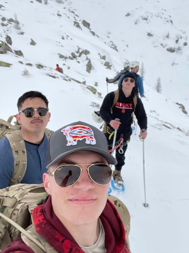 Customer photo review of Lazy J Ranch Black Serape Bull Classic Five Panel Trucker Hat