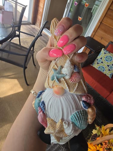 Customer photo review of Yacht Rock | Glow Dip Powder Tonal Set