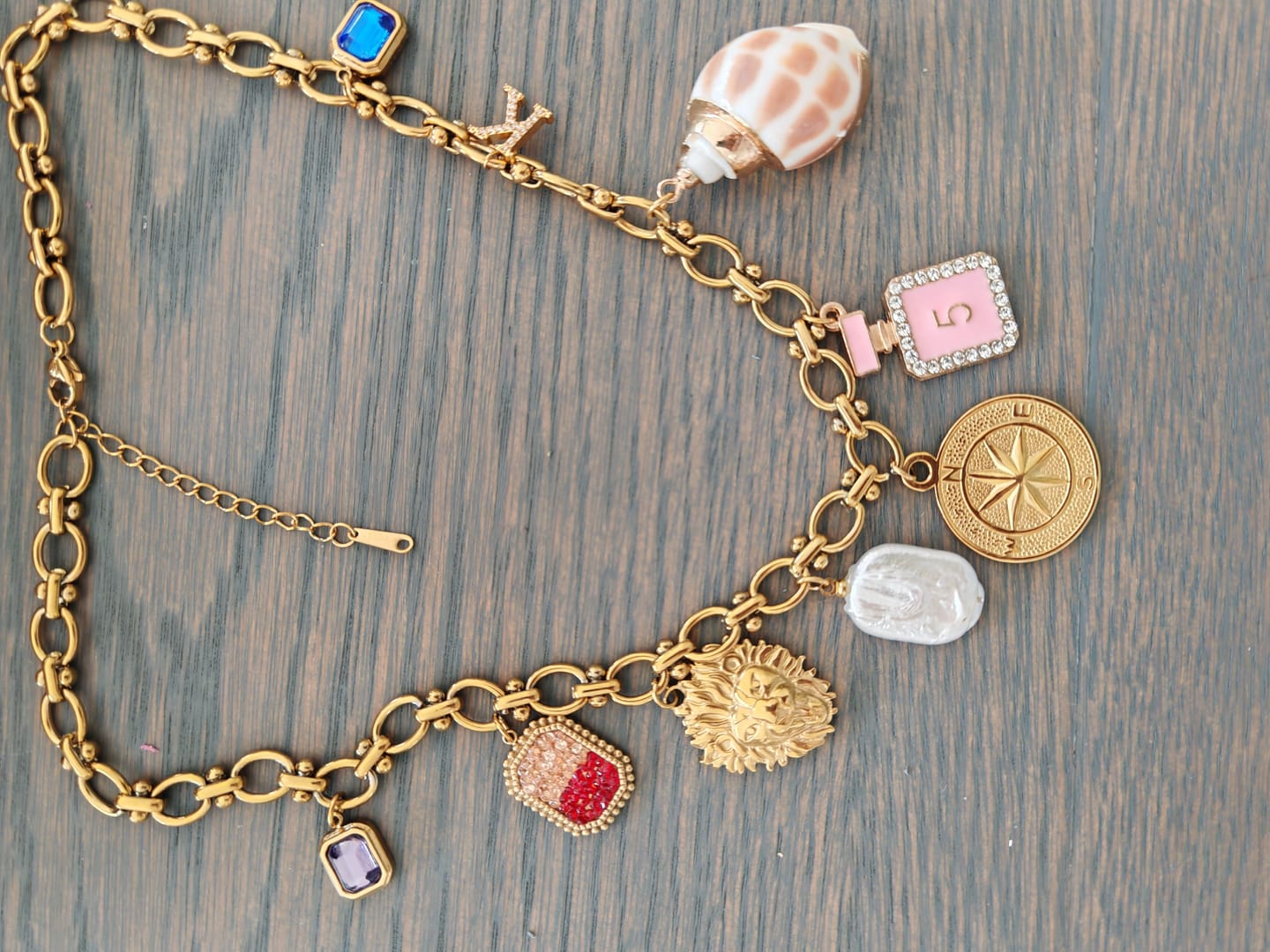 Customer photo review of CHARM NECKLACES - Create your own + virtual consult