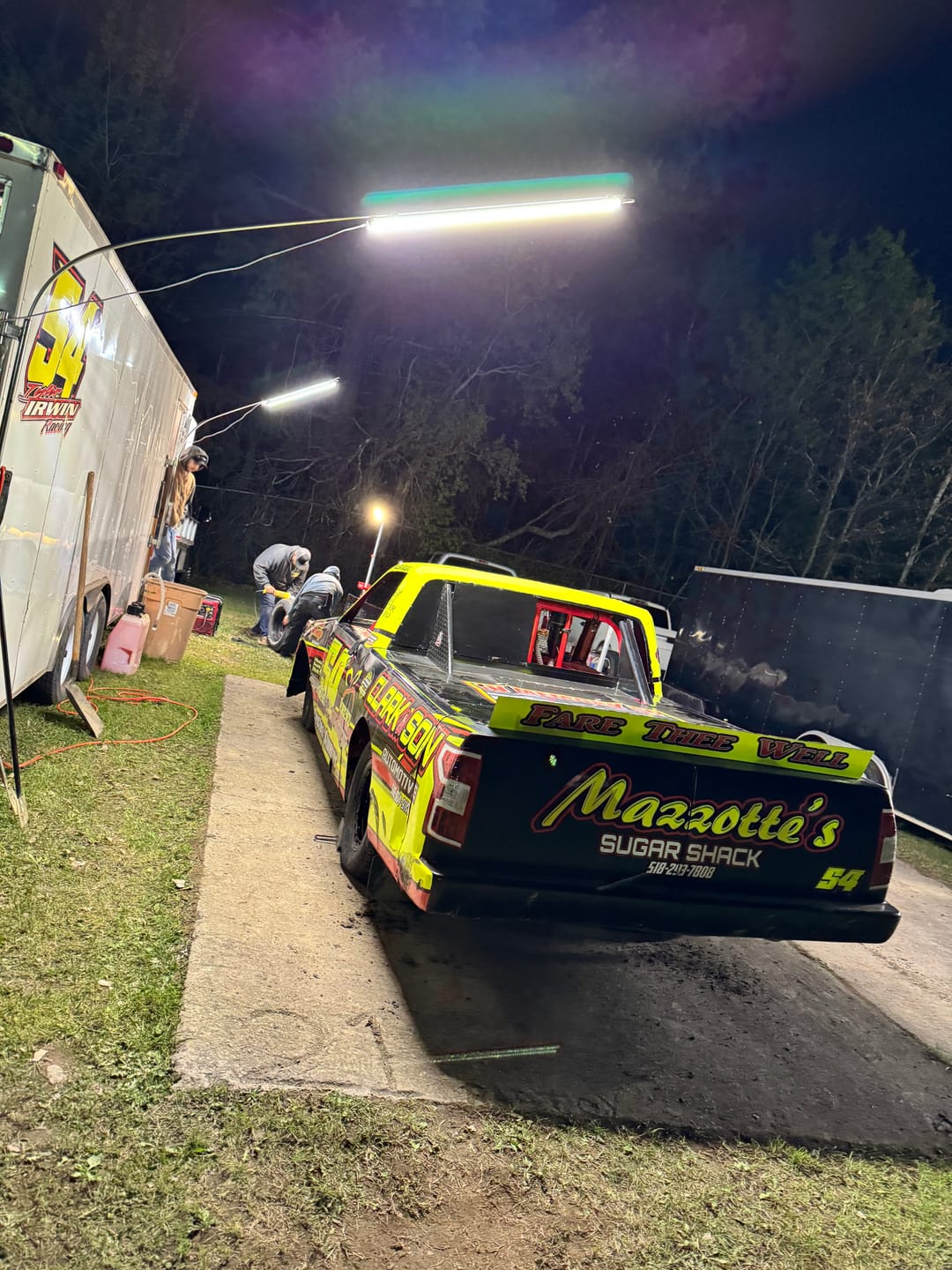 Customer photo review of Racing Pit Light Kit - 20,000 Lumens