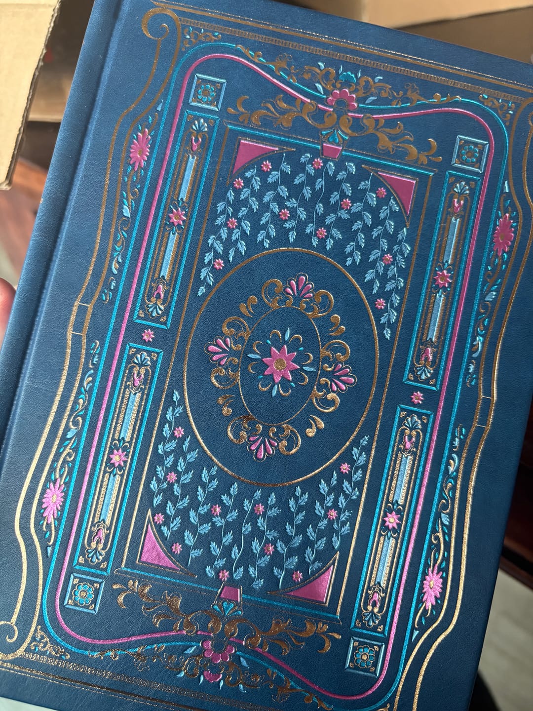 Customer photo review of Literati Journal - Royal Blue