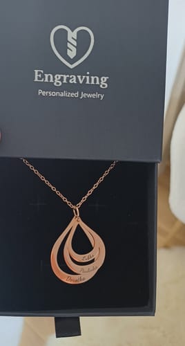 Customer photo review of Necklace: Celestial