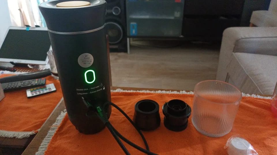 Customer photo review of Caffettiera Portatile - MokaElite