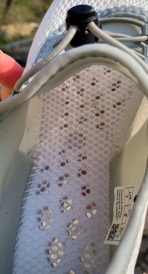Customer photo review of Aleader Women's Xdrain Classic Knit 3.0 Water Shoes
