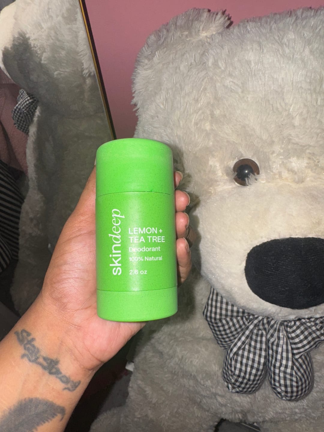 Customer photo review of DEODORANT