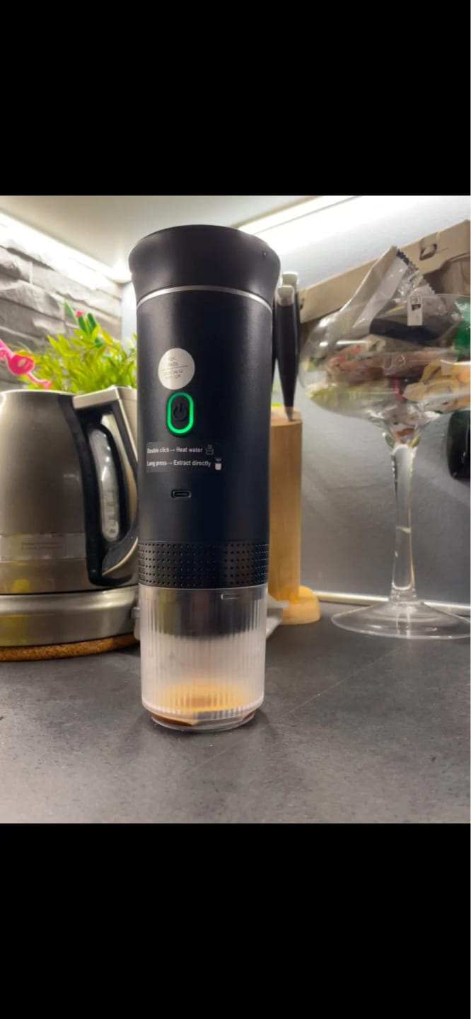 Customer photo review of Caffettiera Portatile - MokaElite