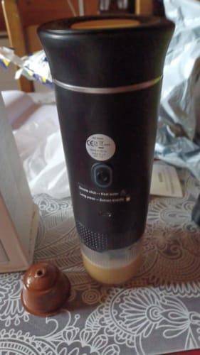 Customer photo review of Caffettiera Portatile - MokaElite