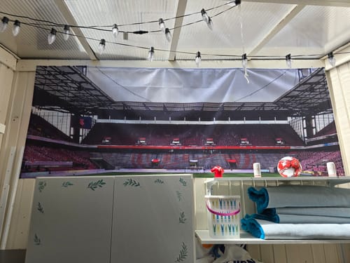 Customer photo review of Fahne inkl. Druck