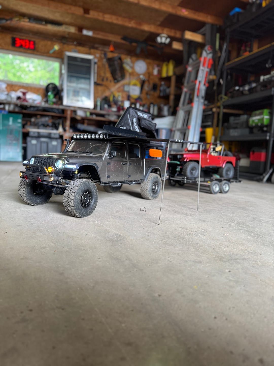 Customer photo review of 1/7 Scale 4WD Brushless RC Crawler JK07Pro