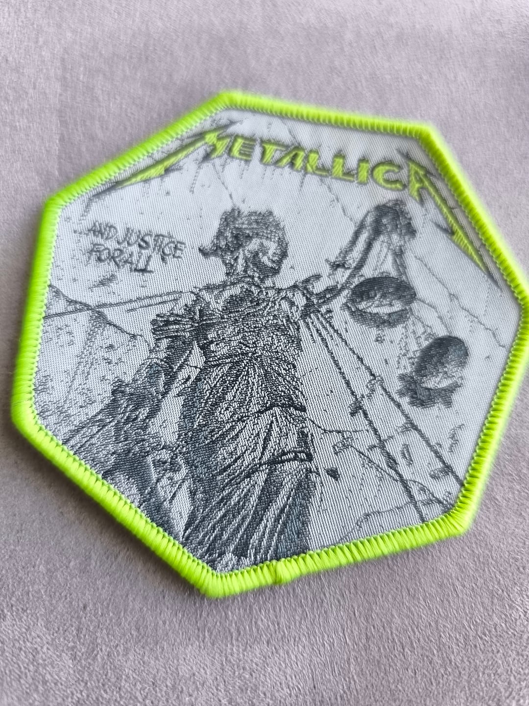 Customer photo review of Metallica - ...And Justice For All - Patch