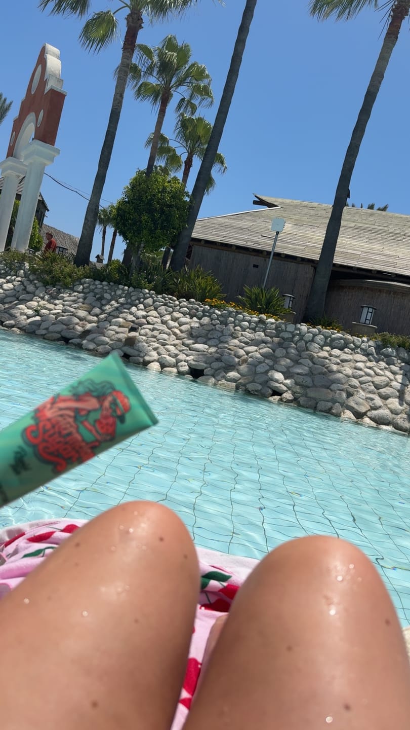 Customer photo review of WATERMELON SUGAR TANNING ACCELERATOR