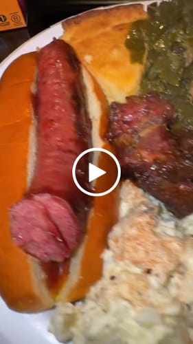 Customer video review of Oxtail Infused Beef Sausage