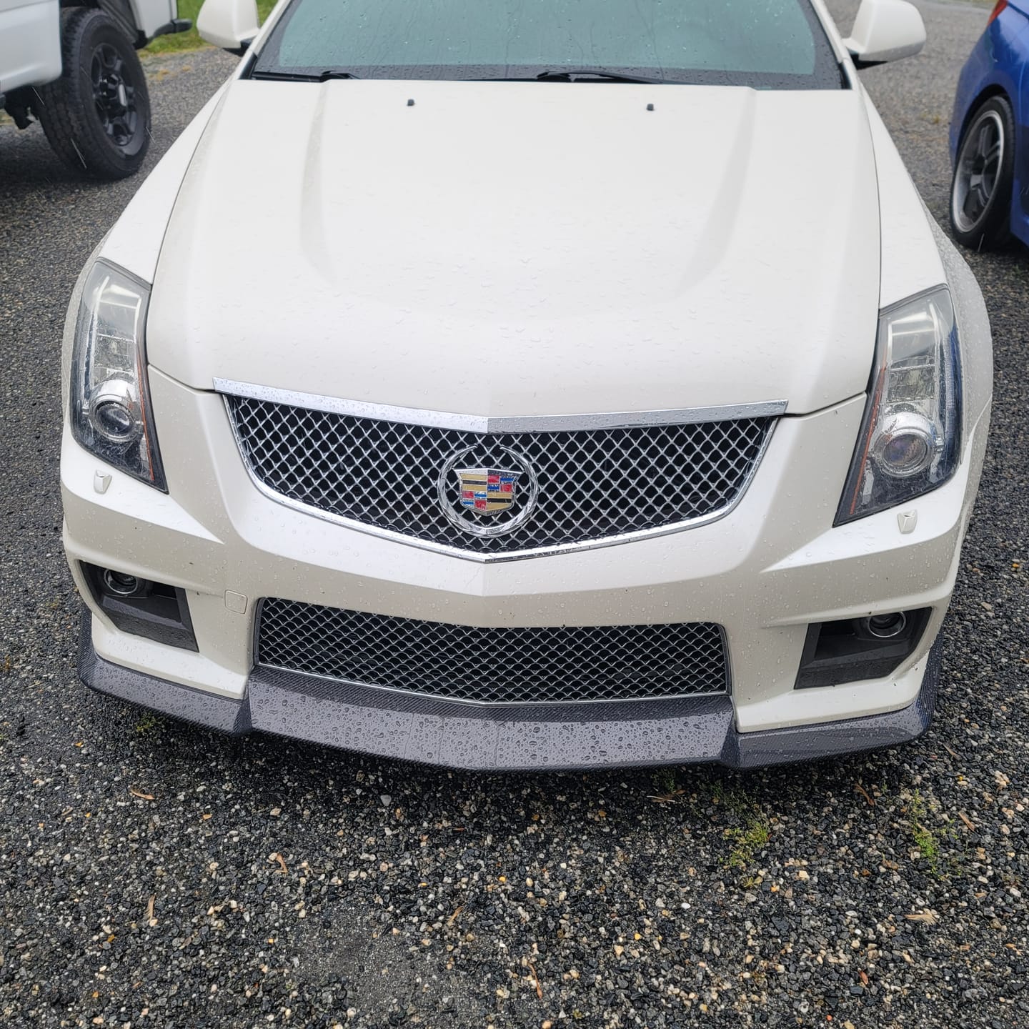 Customer photo review of 2009-15 Cadillac CTS-V Front Splitter Lip