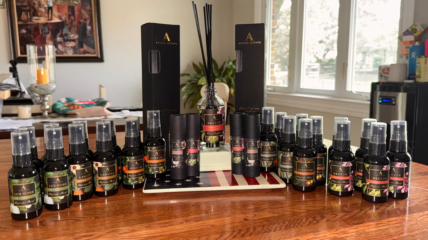 Customer photo review of REFRESHER MISTS