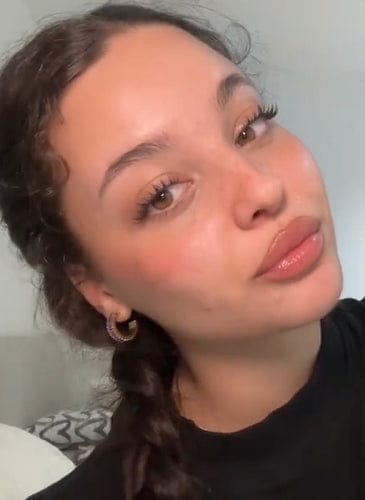 Customer photo review of Lash Bond & Seal - Black 10ml