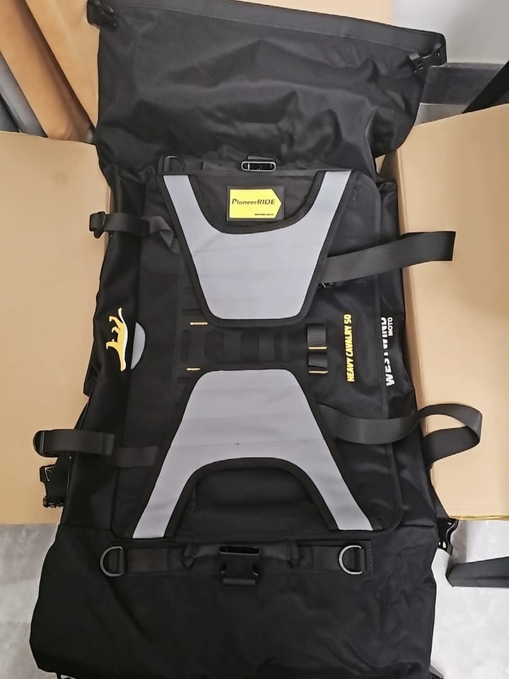 Customer photo review of Heavy Cavalry 50 Duffle