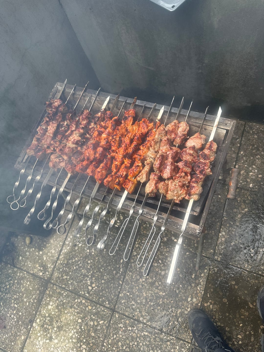 Customer photo review of Lamm-Schaschlik-Original – zart mariniert aus der Lammkeule | mySchaschlik