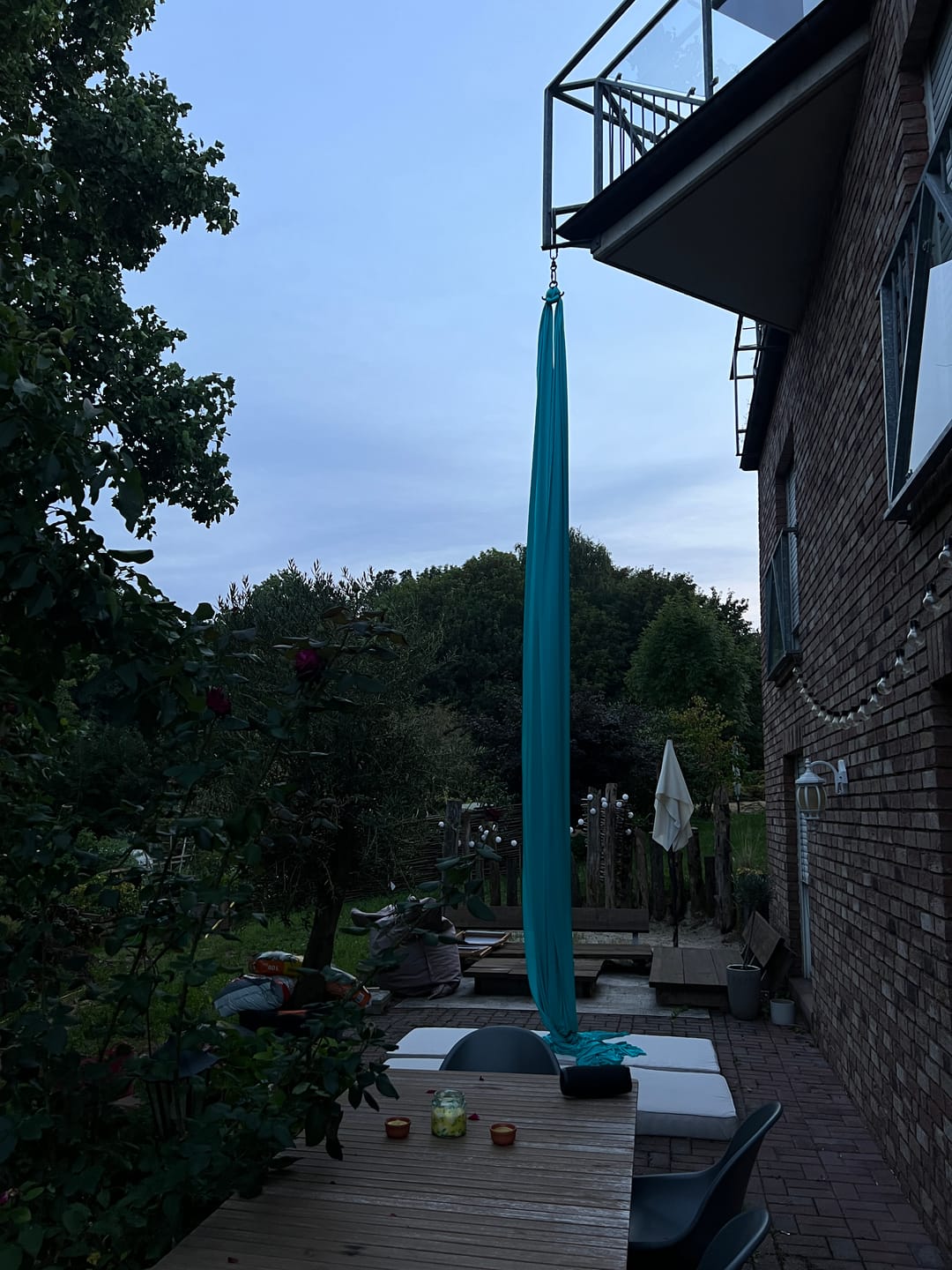 Customer photo review of Aerial Silk Exclusive - türkis