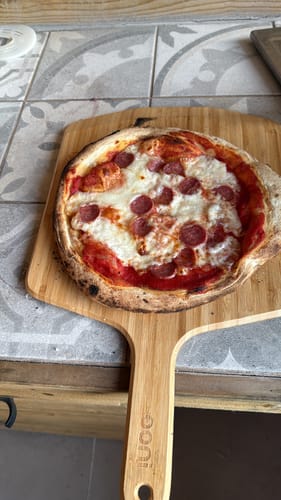 Customer photo review of Sourdough Pizza Bases