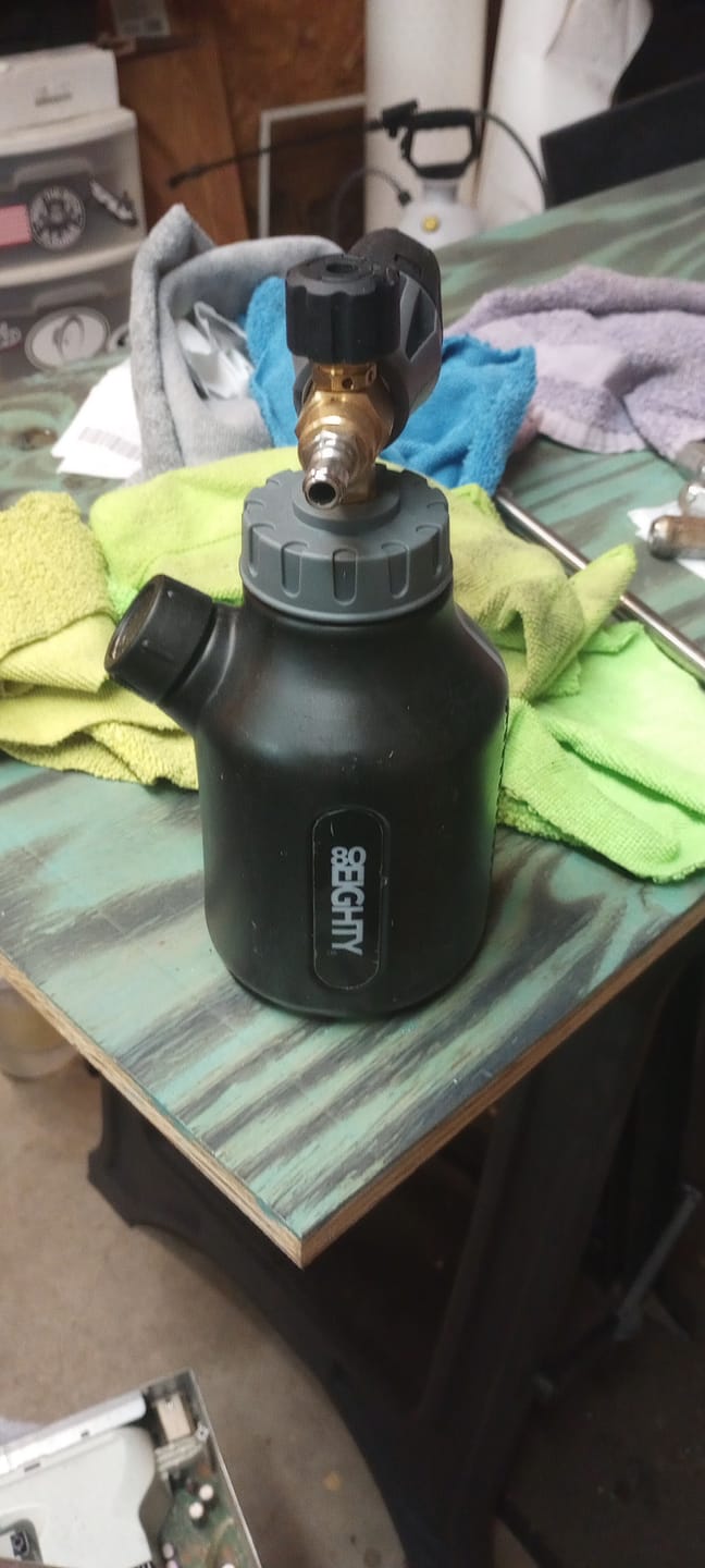 Customer photo review of 80Eighty® Foam Cannon