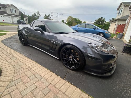 Customer photo review of Corvette C6 Grand Sport / Z06 Front Splitter Lip | ZR1 Conversion Package