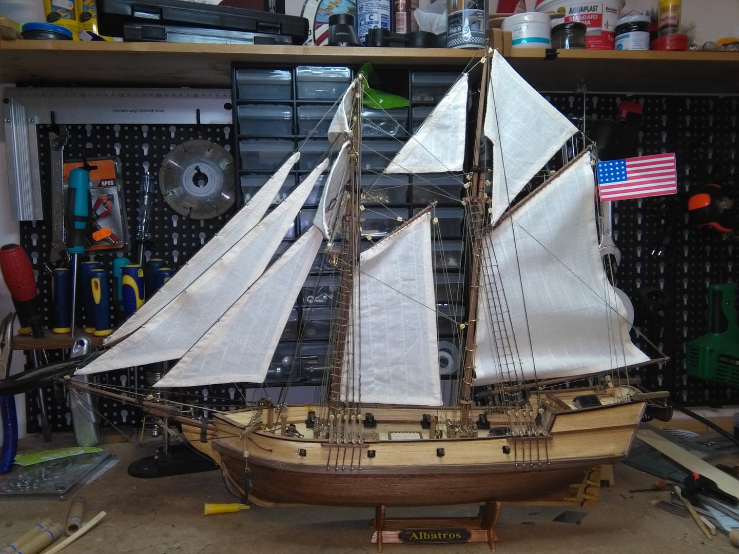 Customer photo review of Maqueta Barco Albatros