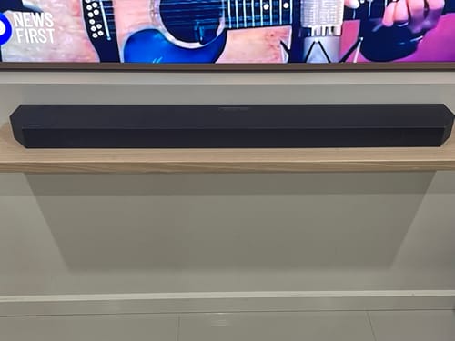 Customer photo review of Timber Floating Shelf