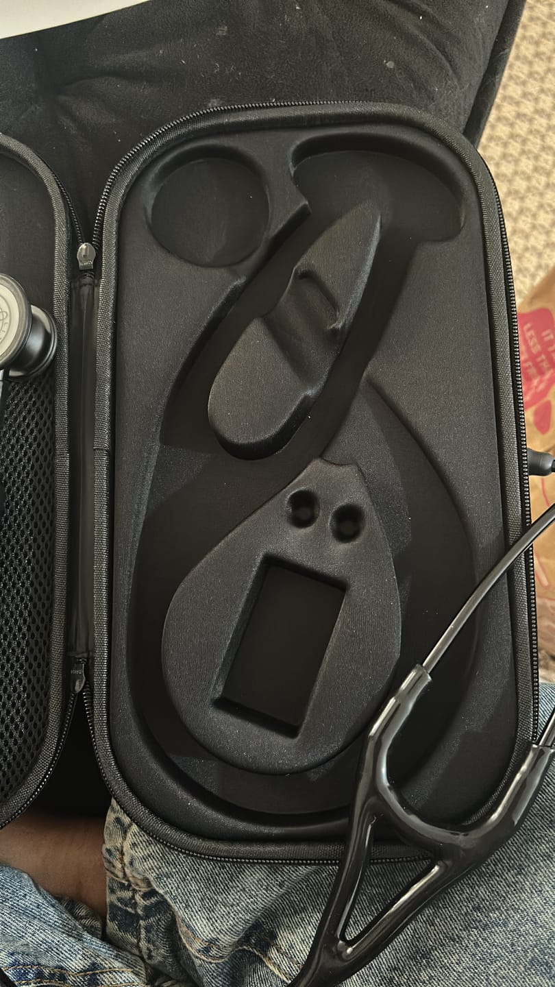 Customer photo review of 3M™ Littmann® CORE Digital Stethoscope - Black 8480