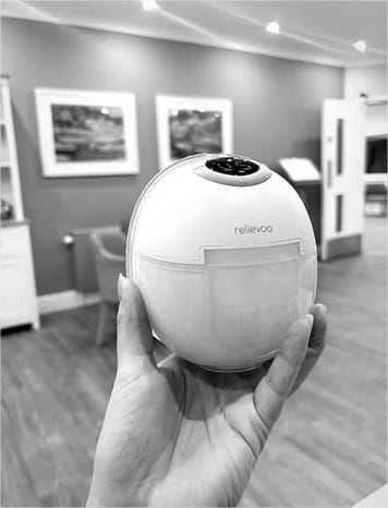 Customer photo review of Relievoo® Wearable Breast Pump PRO2