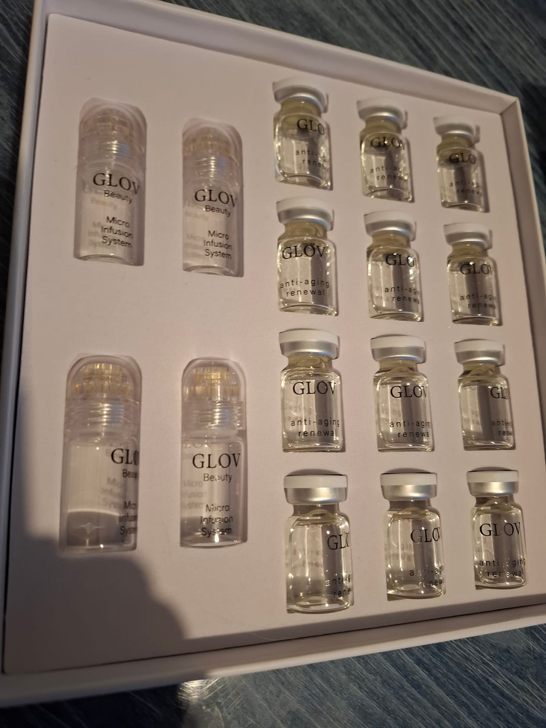 Customer photo review of Système de micro perfusion Glov Beauté