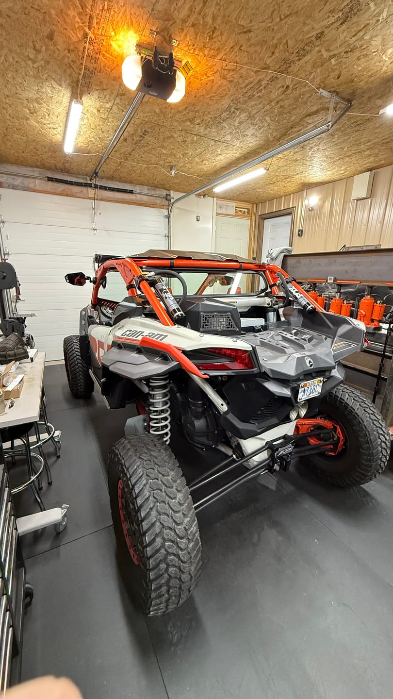Customer photo review of RPM Can-Am Maverick X3 Full Silicone Charge Tubes Kit R & RR