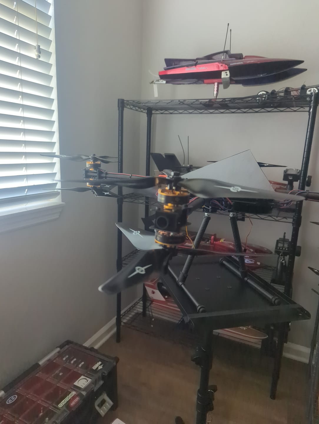 Customer photo review of 3MR Series - 3-Blade 12x6 Propeller (CW) Rev./Pusher Black
