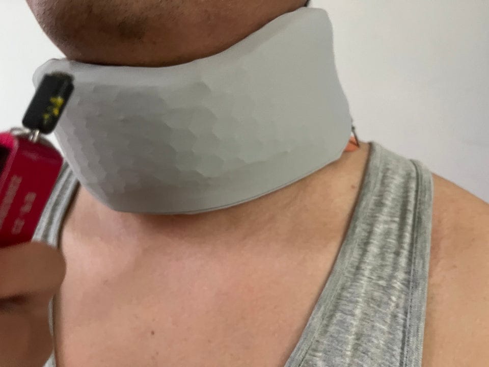 Customer photo review of CervicalEase Neck Support
