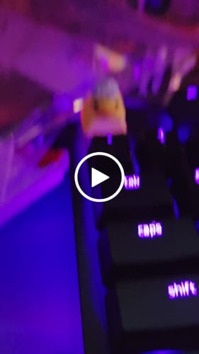 Customer video review of Mystery Keycap - Winter Escape